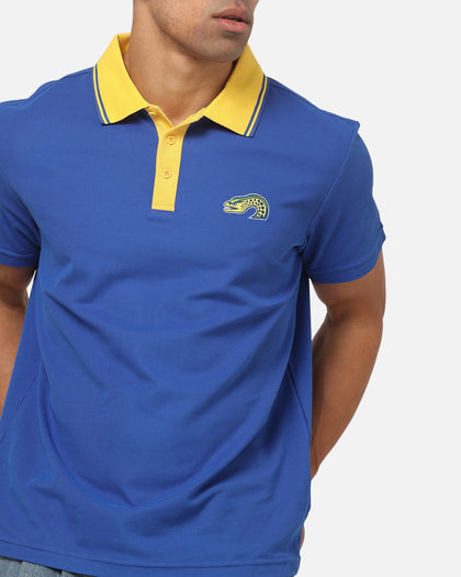 Bleacher Athletic Parramatta Eels NRL Adult Golf Polo T-Shirt Blue