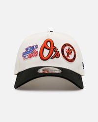 New Era Baltimore Orioles 'World Series Logo' 9FORTY A-Frame Snapback Chrome
