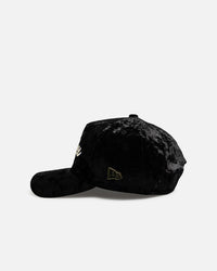 New Era New York Yankees 'Velvet' 9FORTY A-Frame Snapback Black/Gold