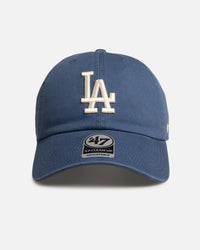47 Brand Los Angeles Dodgers 'Timber Washed' 47 Clean Up Strapback Blue
