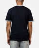 New Era New York Yankees Throwback V-Neck T-Shirt Royal Navy