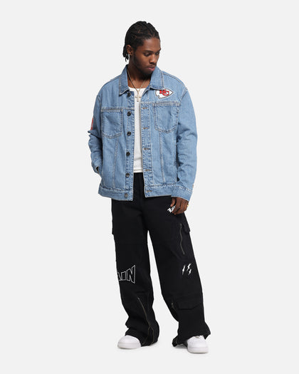 New Era Kansas City Chiefs NFL Denim Jacket Dark Blue