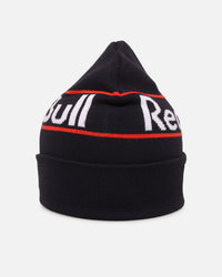 New Era X Red Bull Racing Team Wordmark Cuff Knit Beanie Dark Blue
