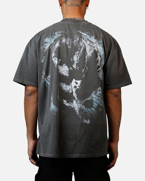 73Studio Marvel Sinister Six Rhino Heavyweight T-Shirt Black Wash