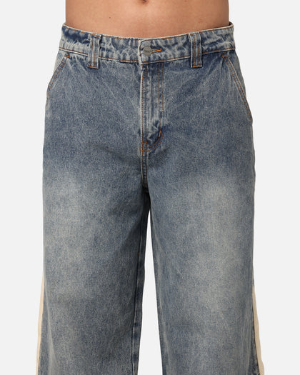 Saint Morta Amplus Sidewinder Jeans Dirty Denim/Off White