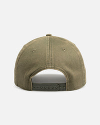 New Era Las Vegas Raiders 'Distressed Olive' 9FORTY A-Frame Snapback Olive
