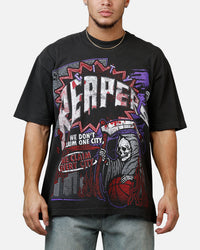 Overtime City T-Shirt Vintage Black