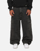 X-Large Baggy Cargo Bull Denim 91 Pants Black