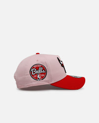 New Era Chicago Bulls 'Pink Crown' 9FORTY A-Frame Snapback Pink