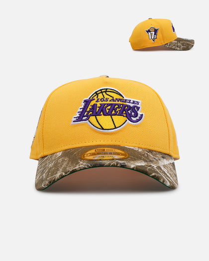 New Era Los Angeles Lakers 'Realtree Visor' 9FORTY A-Frame Snapback Official Team Color