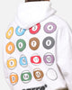 Carre Break Hoodie White