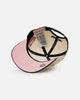 Mitchell & Ness Detroit Tigers 'Pink Team Logo' Pro Pinch Snapback Off White