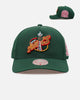 Mitchell & Ness Seattle Supersonics 'Pink Side Patch' Pro Pinch Snapback Official Team Color