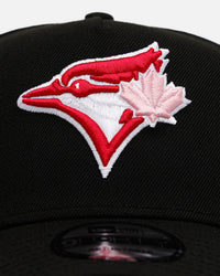 New Era Toronto Blue Jays 'Black And Pink' 9FORTY A-Frame Snapback Black/Pink