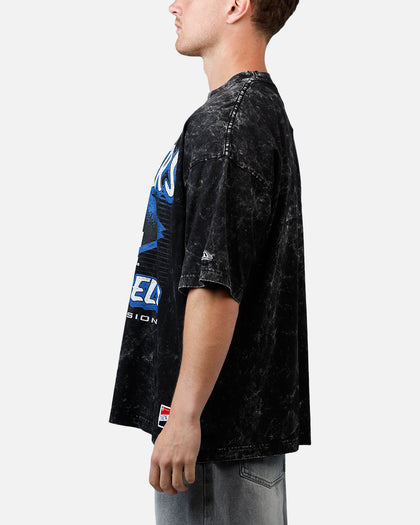 New Era Los Angeles Dodgers Boxy Essentials T-Shirt Washed Black