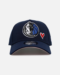 New Era Dallas Mavericks 'Team Color Hearts' 9FORTY A-Frame Snapback Official Team Color