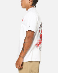 New Era Chicago Bulls Rose Oversized T-Shirt White