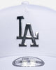 New Era Los Angeles Dodgers 'White Silver' 9FORTY A-Frame Snapback White/Silver