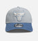 New Era Chicago Bulls 'Faded Washed Grey' 9FORTY A-Frame Snapback Grey/Blue