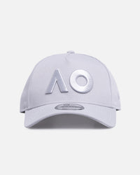 New Era Australian Open '26 9FORTY A-Frame Snapback Grey