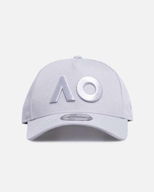 New Era Australian Open '26 9FORTY A-Frame Snapback Grey