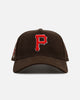 New Era Pittsburgh Pirates 'Walnut Cord' 9FORTY A-Frame Corduroy Snapback Walnut