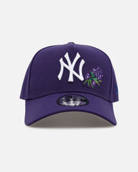 New Era New York Yankees 'Purple Rose' 9FORTY A-Frame Snapback Purple