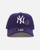 New Era New York Yankees 'Purple Rose' 9FORTY A-Frame Snapback Purple