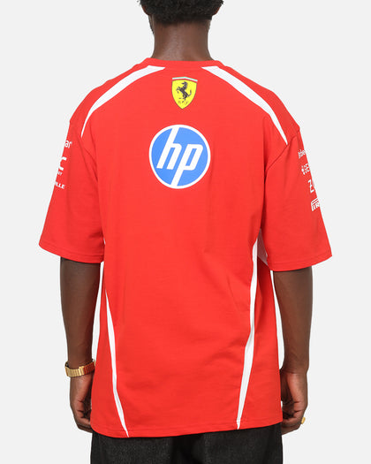 Puma X Scuderia Ferrari Replica Drivers T-Shirt Red