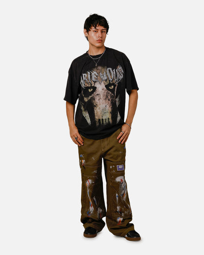 73Studio Star Wars Grevious Vintage T-Shirt Black Acidwash