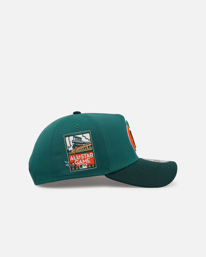 New Era San Francisco Giants 'Citrus 2.0' 9FORTY A-Frame Snapback Dark Green/Orange