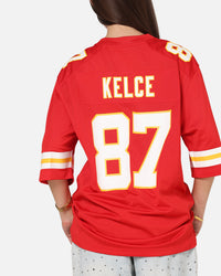 Nike Kansas City Chiefs Travis Kelce #87 Home Game NFL Jersey University Red