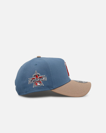 New Era Los Angeles Angels 'Easy Breezy' 9FORTY A-Frame Snapback Blue/Tan