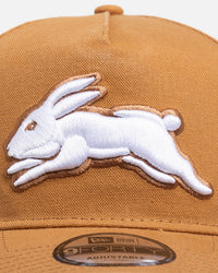 New Era South Sydney Rabbitohs 'NRL 2026' 9FORTY A-Frame Snapback Med Beige
