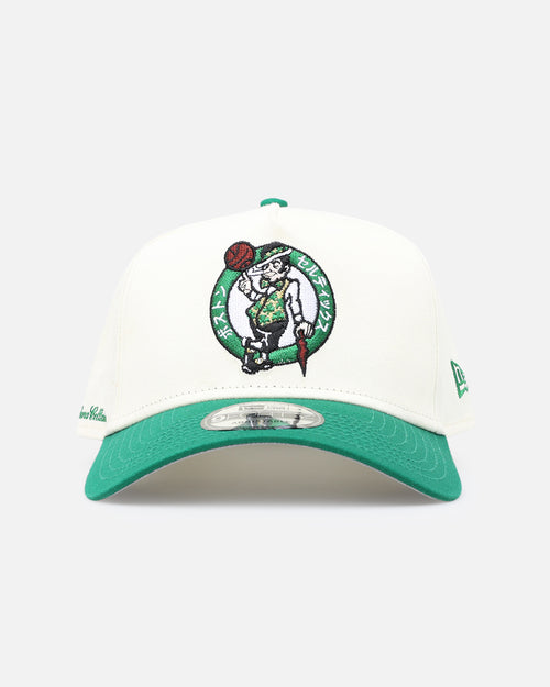 New Era Boston Celtics 'NBA X Hyperfly Katakana' 9FORTY A-Frame Snapback Chrome White