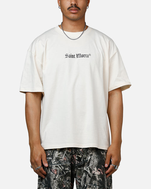 Saint Morta Weary Hearts Heavyweight T-Shirt Off White