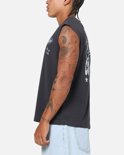 Mitchell & Ness Dallas Cowboys Americas Team Boxy Muscle T-Shirt Washed Black