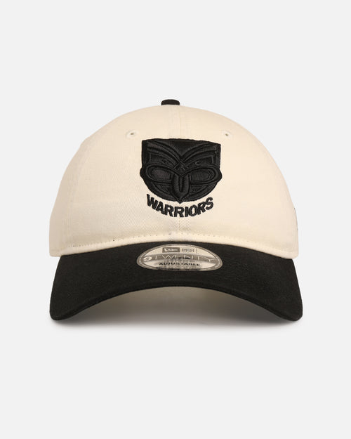 New Era New Zealand Warriors 'NRL Two Tone' 9TWENTY Strapback Chrome White/Black