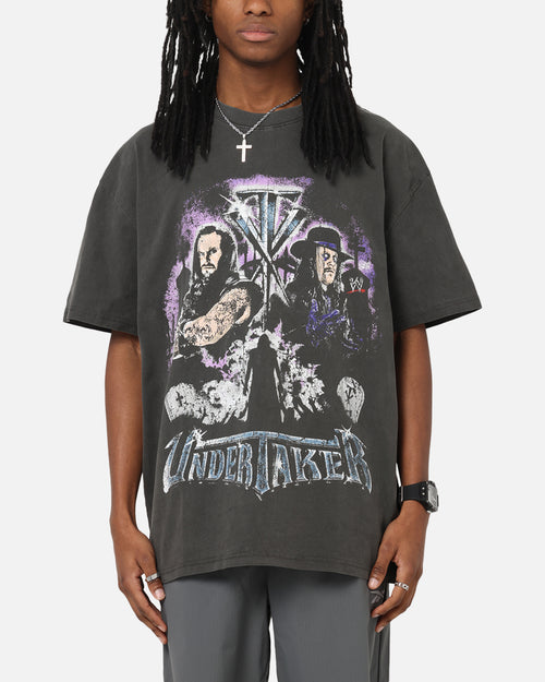 Culture Kings X WWE The Undertaker Summer Slam Heavy T-Shirt Black Wash