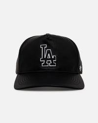 47 Brand Los Angeles Dodgers 'Leather' Hitch Strapback Black