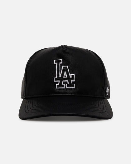 47 Brand Los Angeles Dodgers 'Leather' Hitch Strapback Black
