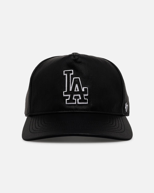 47 Brand Los Angeles Dodgers 'Leather' Hitch Strapback Black