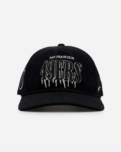 47 Brand San Francisco 49ers 'Slasher' 47 Hitch Corduroy Snapback Black
