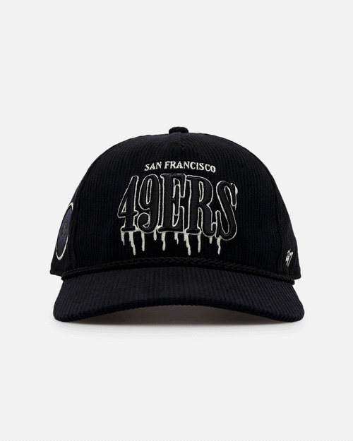 47 Brand San Francisco 49ers 'Slasher' 47 Hitch Corduroy Snapback Black