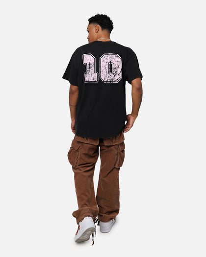 73Studio Football Club 10 T-Shirt Black Wash