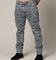 Saint Morta Paisley Skulls Jeans Stone Wash Blue