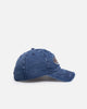 Von Dutch Distressed Zigzag Dad Strapback Cap Navy