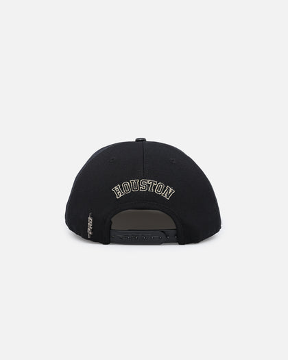 Pro Standard Houston Astros 'Black & Gold' Snapback Black/Gold