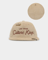 Hood X Culture Kings Las Vegas Collab Original Corduroy Snapback Khaki