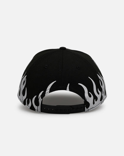 New Era Baltimore Orioles 'Metallic Flames' 9FORTY A-Frame Snapback Black/Silver